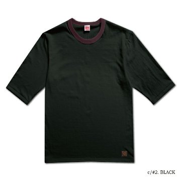 URES-08 FOOTBALL T-SHIRT URES08 DELUXEWARE デラックスウエア六分袖Tシャツの画像