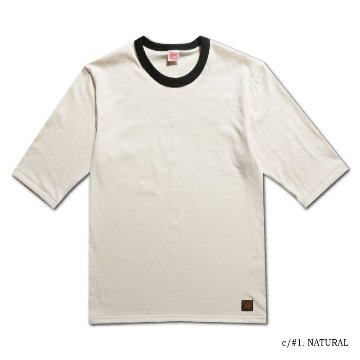 URES-08 FOOTBALL T-SHIRT URES08 DELUXEWARE デラックスウエア六分袖Tシャツの画像