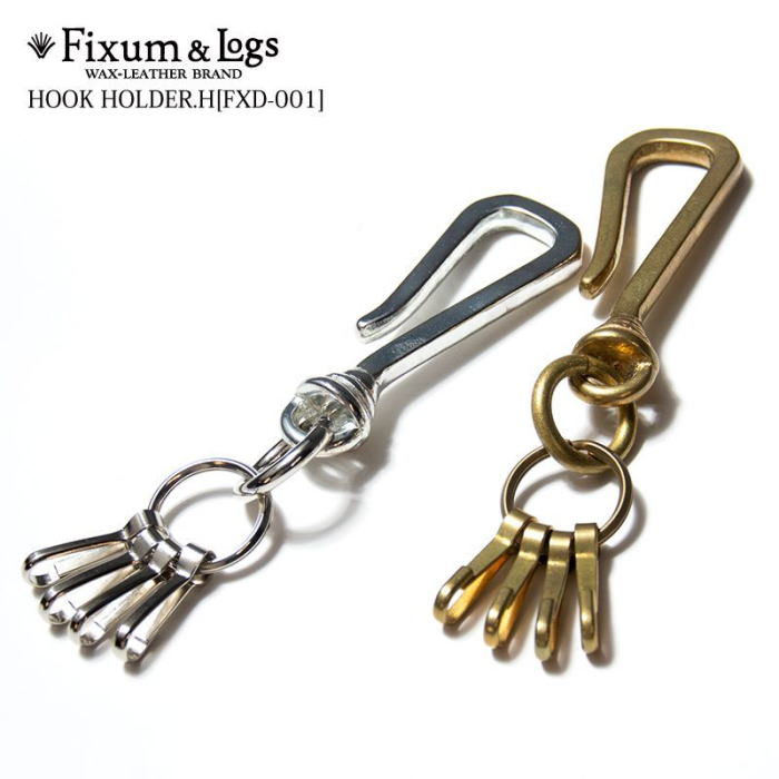 HOOK HOLDER.H-フックキーホルダーH-HOOKHOLDERH-DELUXEWARE-Fixum＆Logs-フィクサムアンドログス-デラックスウエアキーホルダー-デラックスウエアハンドメイドの画像