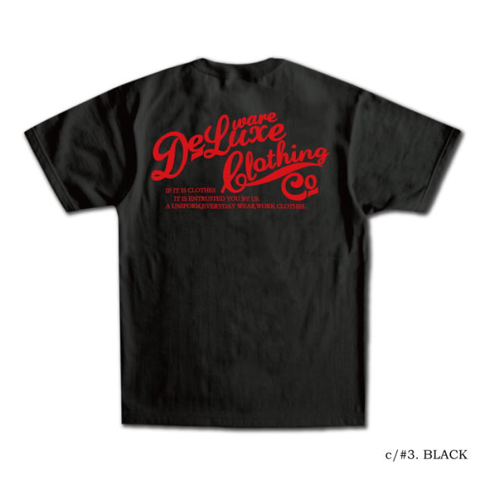 BRG-00B5-ブランドロゴTシャツ00B5-BRG00B5-DELUXEWARE-デラックスウエアTシャツの画像