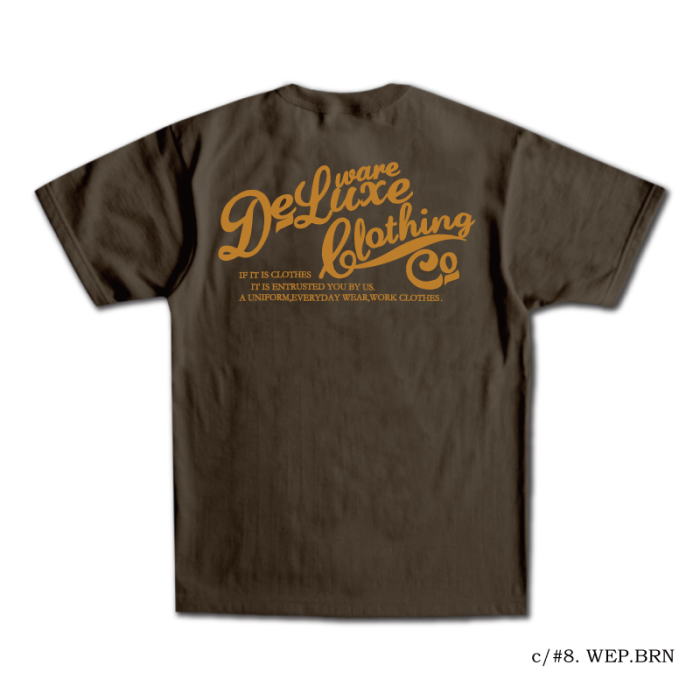 BRG-00B5-ブランドロゴTシャツ00B5-BRG00B5-DELUXEWARE-デラックスウエアTシャツの画像