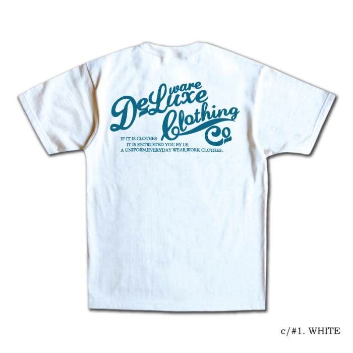 BRG-00B5-ブランドロゴTシャツ00B5-BRG00B5-DELUXEWARE-デラックスウエアTシャツの画像
