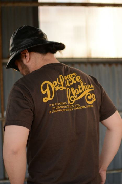 BRG-00B5-ブランドロゴTシャツ00B5-BRG00B5-DELUXEWARE-デラックスウエアTシャツの画像