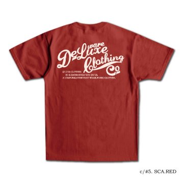 BRG-00B5-ブランドロゴTシャツ00B5-BRG00B5-DELUXEWARE-デラックスウエアTシャツの画像