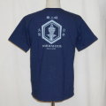 SCT17-107-ブルー-サムライ倶楽部半袖Tシャツ17-107-SCT17107-SAMURAIJEANS-サムライジーンズ-オリジナル落ち綿ヘビィーウェイト吊り編みTシャツの画像