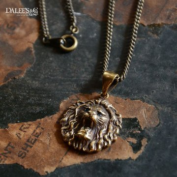 BLUE EYES BRASS LE.Head CHAIN DELUXEWARE デラックスウエアネックレス DALEE'S ダリーズネックレス アクセサリーの画像