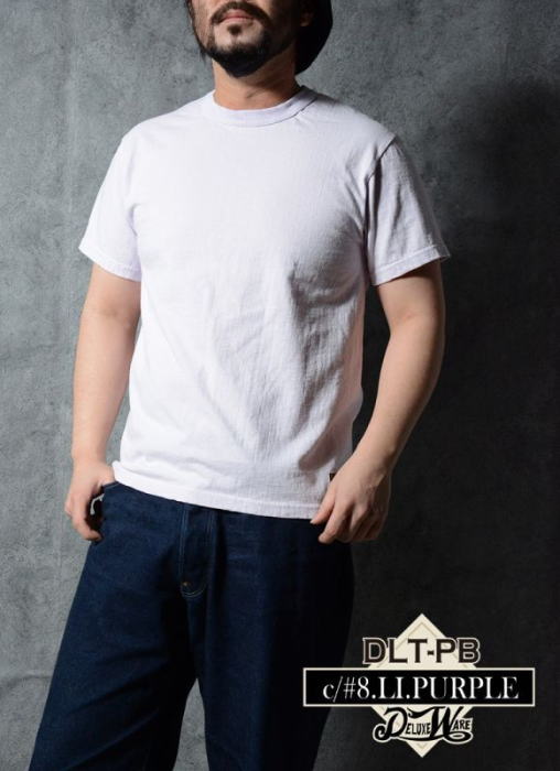 DLT-PB-LPUR-DLT無地TシャツPB-DLTPB-DELUXEWARE-デラックスウエアTシャツの画像