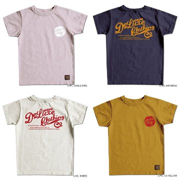 BRK-09 ブランドロゴキッズTシャツ09 BRK09 DELUXEWARE デラックスウエアTシャツ キッズTシャツ 子供服の画像