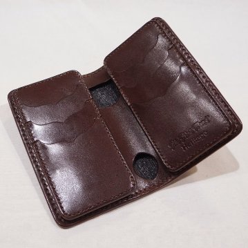 FN-WMN4-4W DB 多脂革MEDIUM WALLET HERITAGE FNWMN44W FLATHEAD フラットヘッド ストックバーグの画像