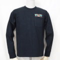 SJSLT19-103-BK-サムライジーンズ長袖Tシャツ19-103-SJSLT19103-SAMURAIJEANS-サムライジーンズヘヴィーウエイトTシャツの画像