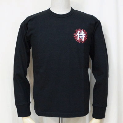 SJSLT20TH-101-BK-サムライジーンズ長袖Tシャツ20周年101-SJSLT20TH101-SAMURAIJEANS-サムライジーンズロングスリーブTシャツ-20周年記念の画像