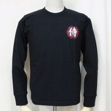 SJSLT20TH-101-BK-サムライジーンズ長袖Tシャツ20周年101-SJSLT20TH101-SAMURAIJEANS-サムライジーンズロングスリーブTシャツ-20周年記念の画像