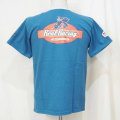 SMT19-105-BL-サムライ自動車倶楽部xリアルレーシングコラボヘンリーネック半袖Ｔシャツ19-105-SMT19105-SAMURAIJEANS-サムライジーンズTシャツ-サムライ自動車倶楽部の画像