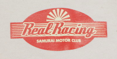 SMT19-105-IV-サムライ自動車倶楽部xリアルレーシングコラボヘンリーネック半袖Ｔシャツ19-105-SMT19105-SAMURAIJEANS-サムライジーンズTシャツ-サムライ自動車倶楽部の画像
