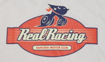 SMT19-105-IV-サムライ自動車倶楽部xリアルレーシングコラボヘンリーネック半袖Ｔシャツ19-105-SMT19105-SAMURAIJEANS-サムライジーンズTシャツ-サムライ自動車倶楽部の画像