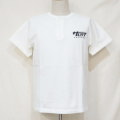 SMT18-103-WH-サムライ自動車倶楽部半袖ヘンリーネックTシャツ18-103-SMT18103-SAMURAIJEANS-サムライジーンズTシャツ-サムライ自動車倶楽部半袖Tシャツの画像