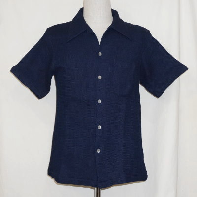 SOS19-S01-DID-オープンカラー半袖シャツ19-S01-SOS19S01-SAMURAIJEANS-サムライジーンズ-サムライジーンズオープンカラーシャツの画像