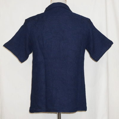 SOS19-S01-DID-オープンカラー半袖シャツ19-S01-SOS19S01-SAMURAIJEANS-サムライジーンズ-サムライジーンズオープンカラーシャツの画像