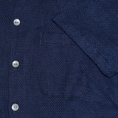 SOS19-S01-DID-オープンカラー半袖シャツ19-S01-SOS19S01-SAMURAIJEANS-サムライジーンズ-サムライジーンズオープンカラーシャツの画像