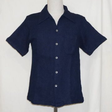SOS19-S01-DID-オープンカラー半袖シャツ19-S01-SOS19S01-SAMURAIJEANS-サムライジーンズ-サムライジーンズオープンカラーシャツの画像
