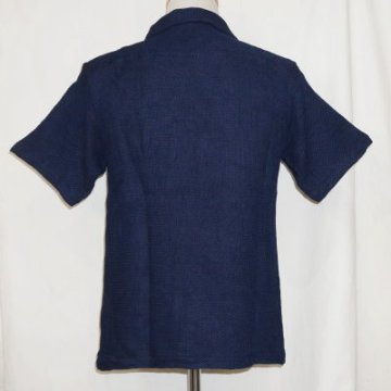 SOS19-S01-DID-オープンカラー半袖シャツ19-S01-SOS19S01-SAMURAIJEANS-サムライジーンズ-サムライジーンズオープンカラーシャツの画像