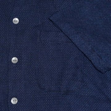 SOS19-S01-DID-オープンカラー半袖シャツ19-S01-SOS19S01-SAMURAIJEANS-サムライジーンズ-サムライジーンズオープンカラーシャツの画像