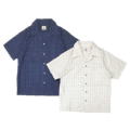 SOS20-S02-オープンカラー半袖シャツ20-S02-SOS20S02-SAMURAIJEANS-サムライジーンズ-サムライジーンズオープンカラーシャツの画像