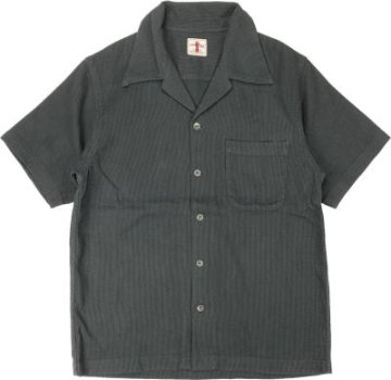 SOS20-S03-オープンカラー半袖シャツ20-S03-SOS20S03-SAMURAIJEANS-サムライジーンズ-サムライジーンズオープンカラーシャツの画像