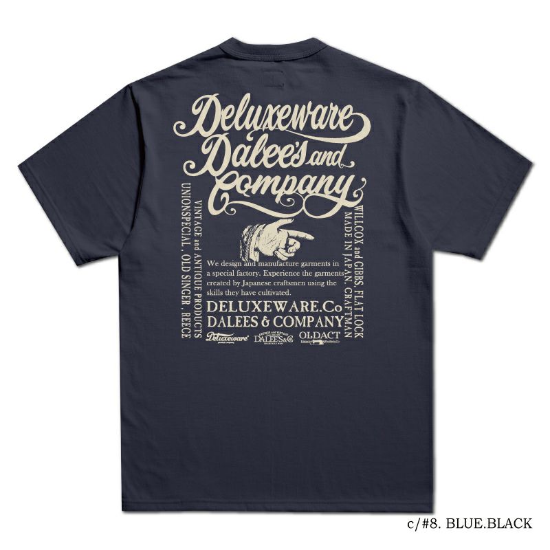 BRG-DD4 ブランドロゴTシャツDD4 BRGDD4 DELUXEWARE デラックスウエアＴシャツ DALEE'S ダリーズTシャツの画像