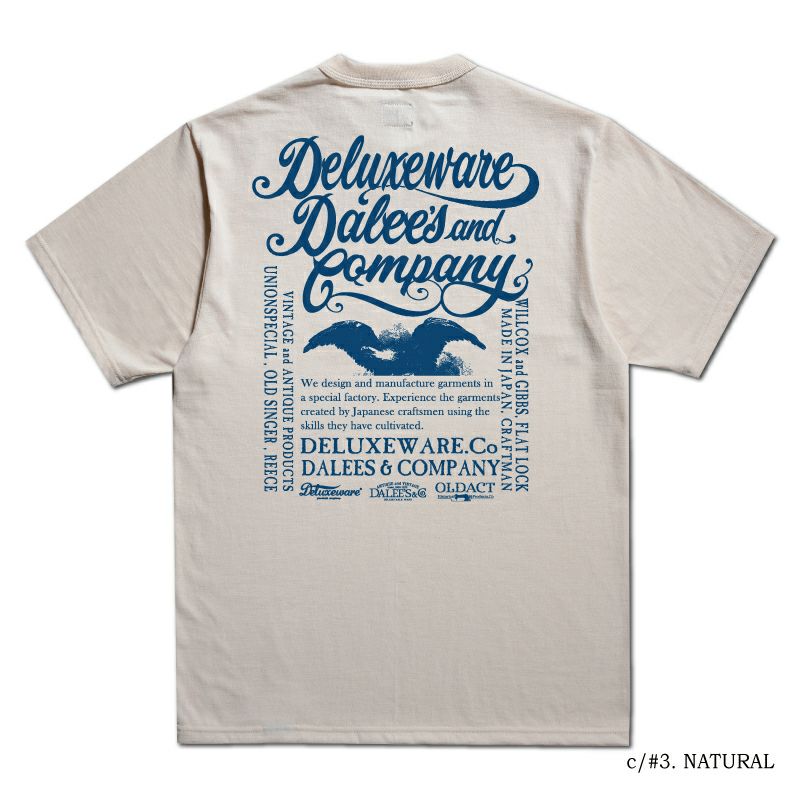 BRG-DD4 ブランドロゴTシャツDD4 BRGDD4 DELUXEWARE デラックスウエアＴシャツ DALEE'S ダリーズTシャツの画像