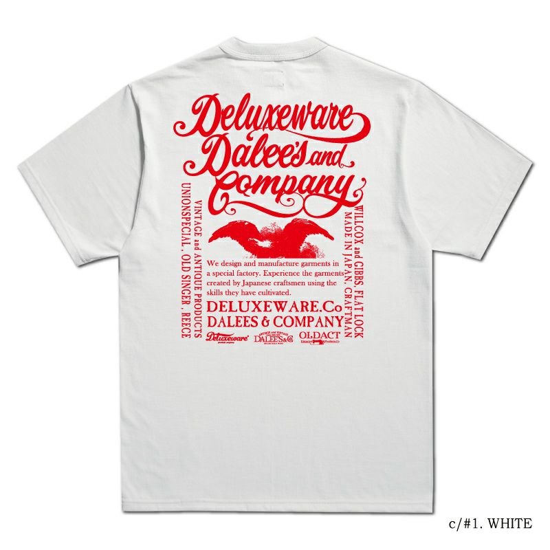 BRG-DD4 ブランドロゴTシャツDD4 BRGDD4 DELUXEWARE デラックスウエアＴシャツ DALEE'S ダリーズTシャツの画像