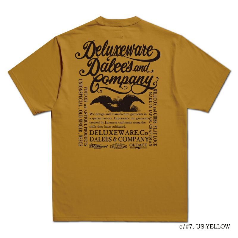 BRG-DD4 ブランドロゴTシャツDD4 BRGDD4 DELUXEWARE デラックスウエアＴシャツ DALEE'S ダリーズTシャツの画像
