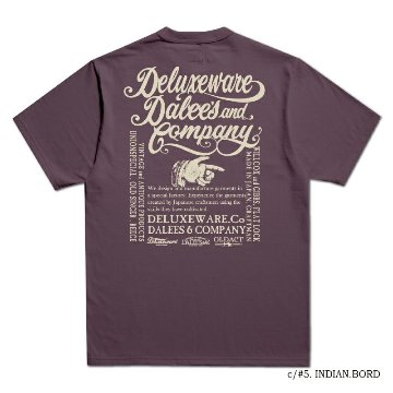 BRG-DD4 ブランドロゴTシャツDD4 BRGDD4 DELUXEWARE デラックスウエアＴシャツ DALEE'S ダリーズTシャツの画像