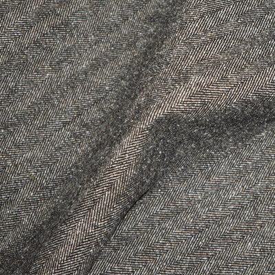 SSW17-L01-ブラック-ジャズネップヘリンボンデニムワークシャツ長袖17-L01-SSW17L01-SAMURAIJEANS-サムライジーンズ-サムライジーンズワークシャツの画像