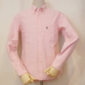 SJBD-L01-ピンク-セルビッチオックスBDシャツ長袖L01-SJBDL01-SAMURAIJEANS-サムライジーンズシャツ-ボタンダウンシャツの画像