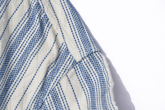SSS21-ST-刺し子ストライプワークシャツ21-ST-SSS21ST-SAMURAIJEANS-サムライジーンズシャツ-長袖シャツの画像