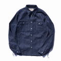 SDS20-01-ID-デニムワークシャツ20-01-SDS2001-SAMURAIJEANS-サムライジーンズワークシャツの画像