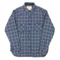SNL20-02-NV-ヘリンボンツイードネルチェックシャツ20-02-SNL2002-SAMURAIJEANS-サムライジーンズネルシャツの画像