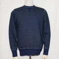 SIS-101-ID-インディゴ両Vガゼットスウェット101-SIS101-SAMURAIJEANS-サムライジーンズスウェット-サムライジーンズスエットの画像