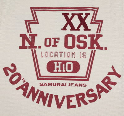 SJLTW20TH-101-IV-サムライジーンズサーマル20TH-101-SJLTW20TH101-SAMURAIJEANS-サムライジーンズサーマルロンＴ-20周年の画像
