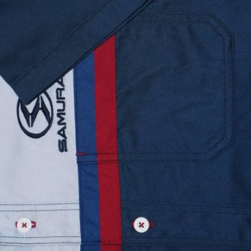 SMTC17SS-KL-NV-サムライ自動車倶楽部TC切り替え半袖ワークシャツ17-SMTC17SSKL-SAMURAIJEANS-サムライジーンズ-サムライ自動車倶楽部-シャツ半袖の画像