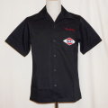 MCTC17-ブラック-サムライ二輪車倶楽部TC二輪車半袖オープンカラーワークシャツ17-SAMURAIJEANS-サムライジーンズ-サムライ二輪車倶楽部の画像