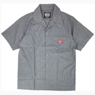 SWCWS20-TC-SWCシャンブレーシャツ20-TC-SWCWS20TC-SAMURAIWORKCLOTHES-サムライジーンズ-シャツ半袖の画像