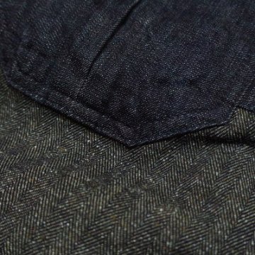 SJMPK17-ID-ジャズネップデニムマウンテンパーカー17-SAMURAIJEANS-サムライジーンズジャケット-アウターの画像