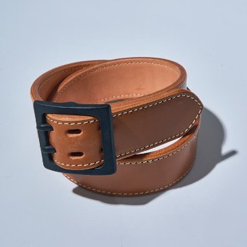 A107HS2 ブライドルレザーダブルピンベルト SAMURAIJEANS サムライジーンズベルトの画像