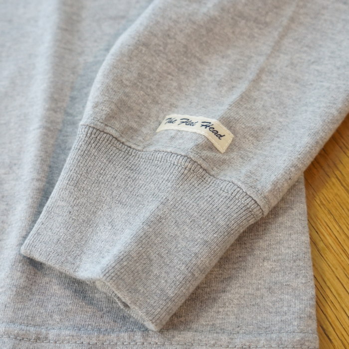 FN-THCL-101 GRY フラットヘッドロングTシャツ101 FNTHCL101 FLATHEAD フラットヘッドロングスリーブTシャツ 長袖Tシャツ ロンTの画像