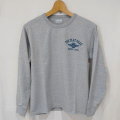 FN-THCL-202 GRY フラットヘッドロングTシャツ202 FNTHCL202 FLATHEAD フラットヘッドロングスリーブTシャツ 長袖Tシャツ ロンTの画像