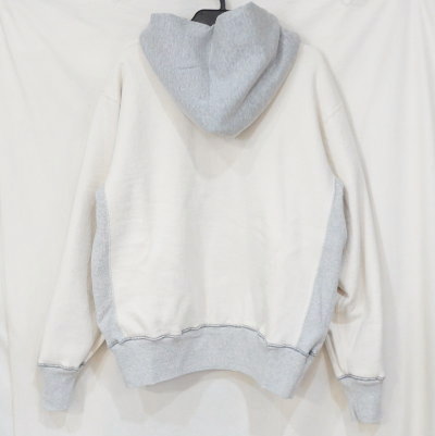 SWS18-WF-MGRY-ダブルフェイススエットパーカー18-WF-SWS18WF-SAMURAIJEANS-サムライジーンズスエット-パーカー-リバーシブルの画像