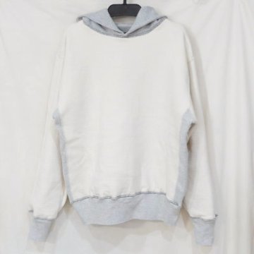 SWS18-WF-MGRY-ダブルフェイススエットパーカー18-WF-SWS18WF-SAMURAIJEANS-サムライジーンズスエット-パーカー-リバーシブルの画像