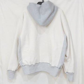 SWS18-WF-MGRY-ダブルフェイススエットパーカー18-WF-SWS18WF-SAMURAIJEANS-サムライジーンズスエット-パーカー-リバーシブルの画像